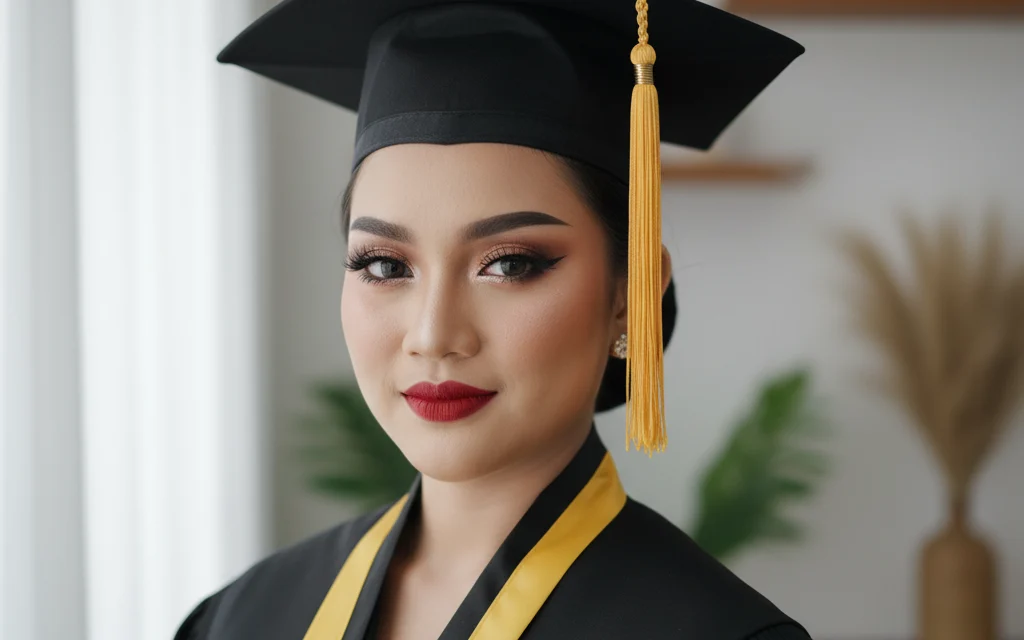 Gaya Make Up Sempurna Untuk Wisuda: Natural Tapi Glamour