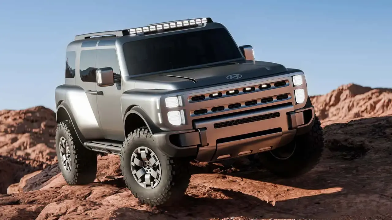 Ladder Frame Jadi Pilihan Hyundai Untuk Boulder Concept!