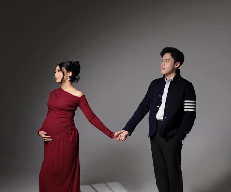 Maternity Shoot Istri Sangun Ragahdo, Sambut Anak Pertama