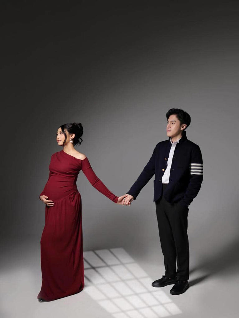 Maternity Shoot Istri Sangun Ragahdo, Sambut Anak Pertama