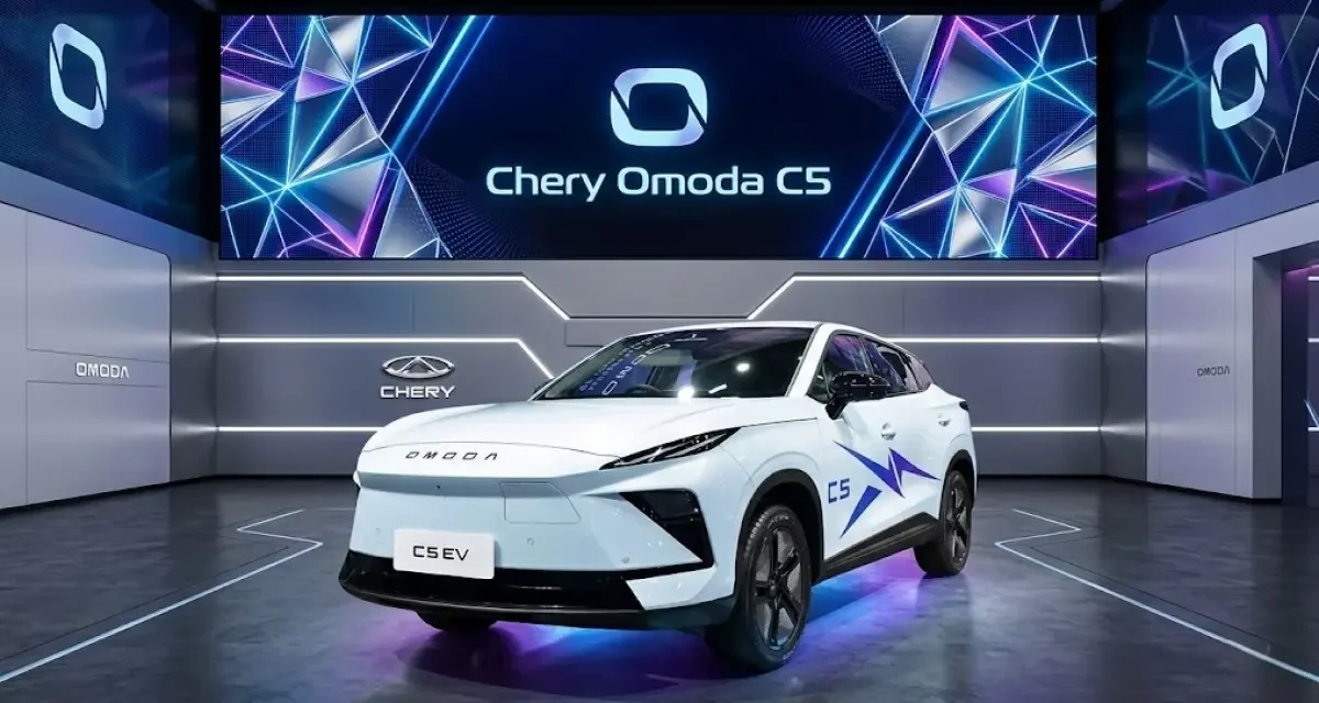 Chery Omoda C5 Tampil Futuristik: Interior Baru Bikin Kagum