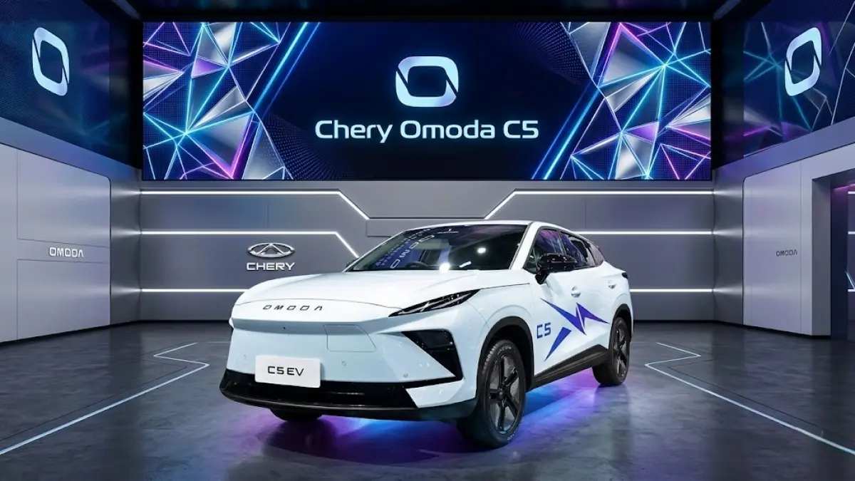 Chery Omoda C5 Tampil Futuristik: Interior Baru Bikin Kagum