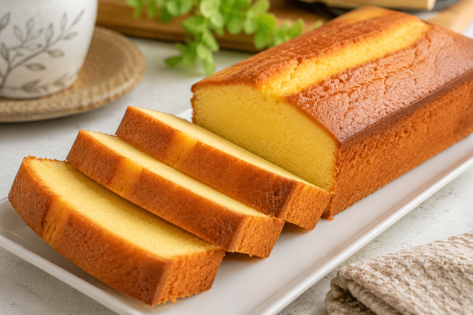 Butter Cake: Kue Sederhana Dengan Rasa Premium