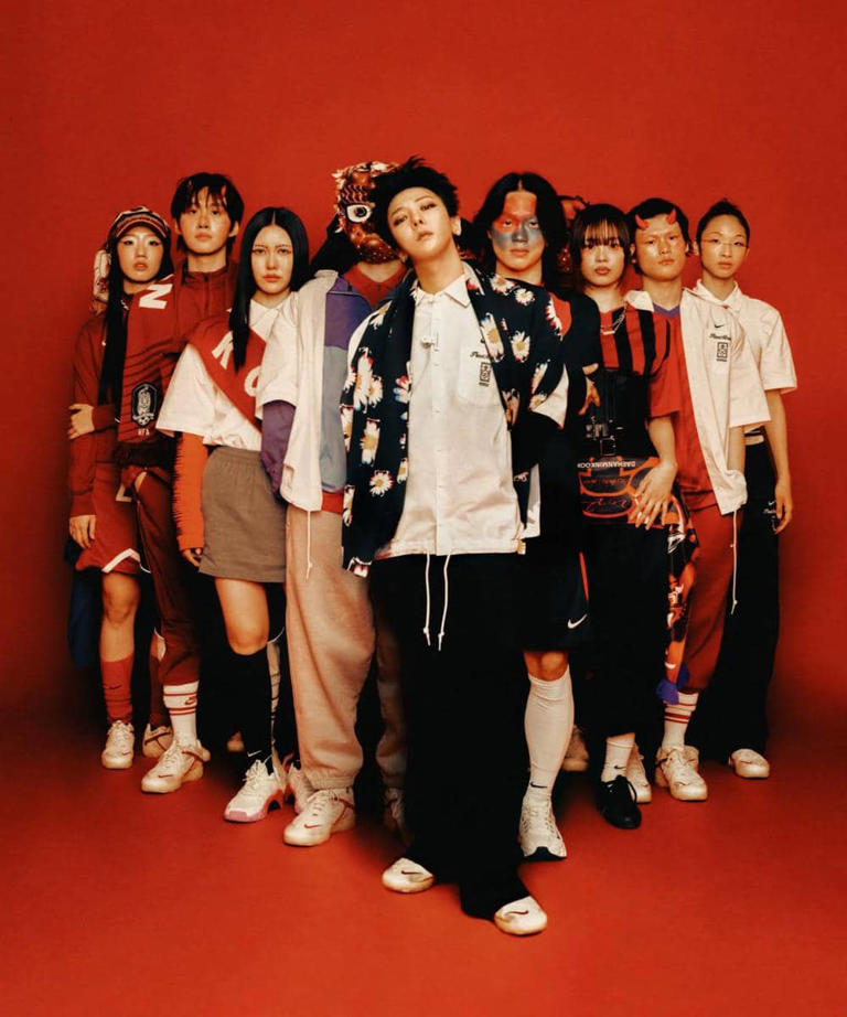 Kolaborasi Fashion! Timnas Korea Dengan Jaket G-Dragon x Nike
