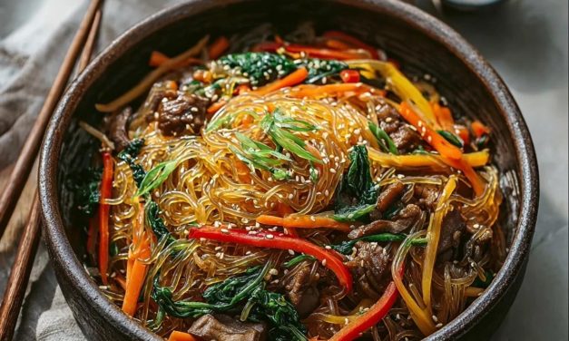 Kuliner Japchae: Mi Kaca Korea Dengan Cita Rasa Gurih & Lezat