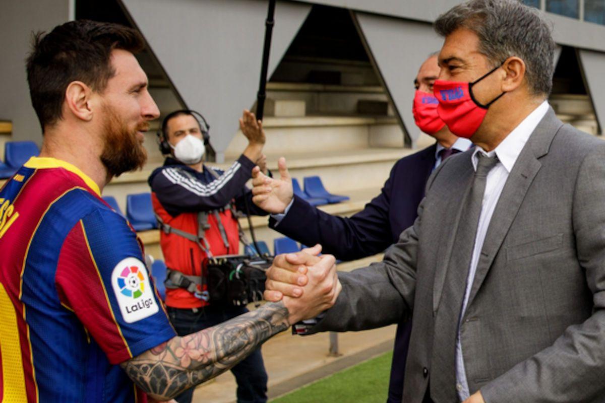 Rekonsiliasi Besar! Laporta Dan Messi Resmi Berdamai