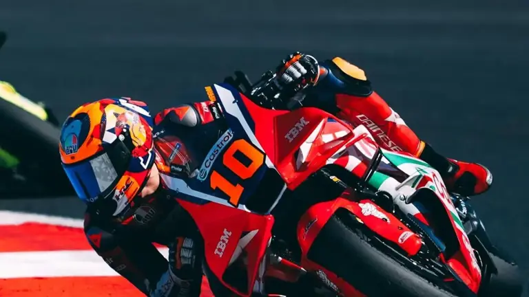 Bikin Khawatir! Luca Marini Terkena Serpihan Saat MotoGP Austria