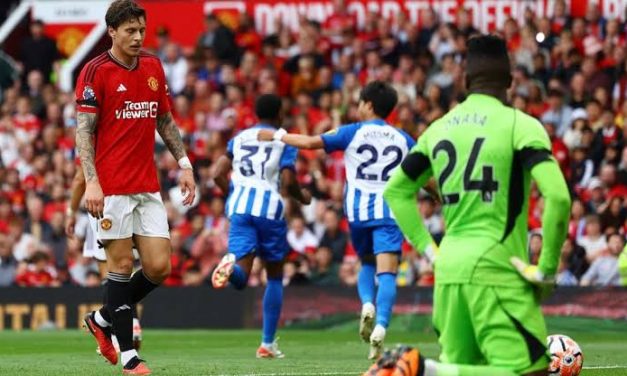 Manchester United Hancur! Brighton Bikin Old Trafford Terdiam