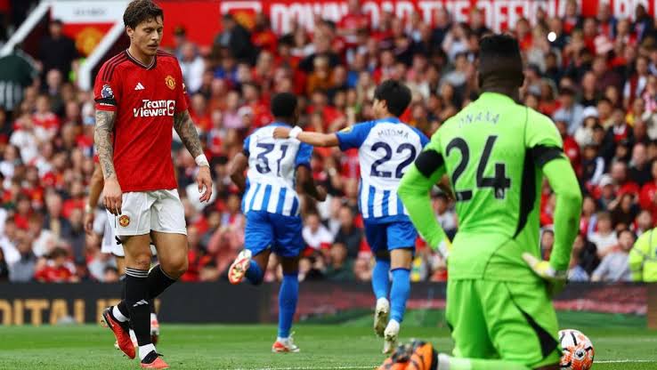 Manchester United Hancur! Brighton Bikin Old Trafford Terdiam
